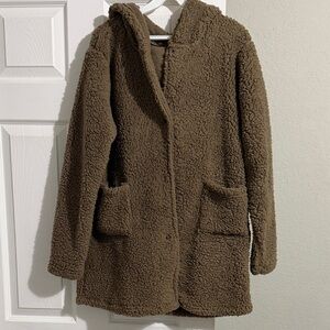 Cozy Brown Pea Coat